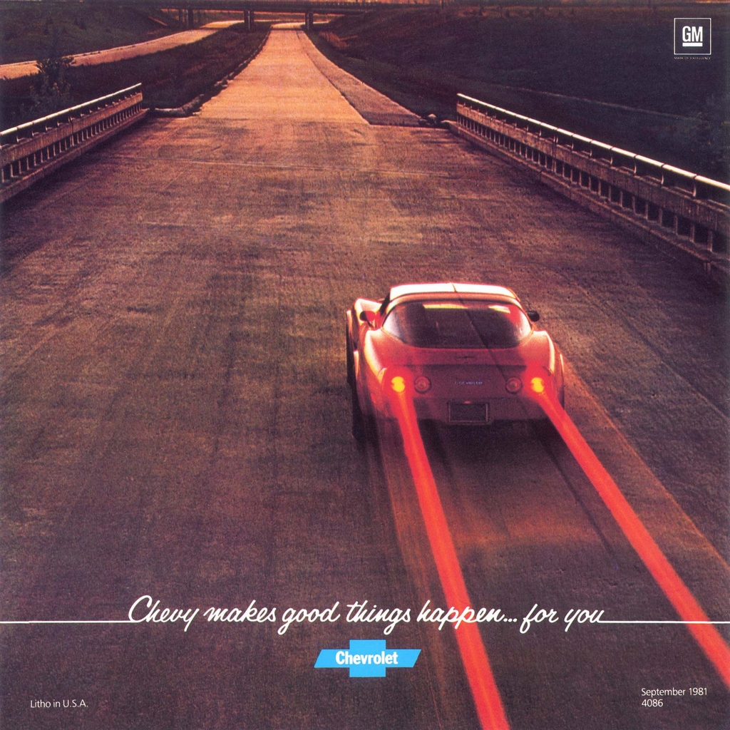 1982 Corvette Revision Brochure Page 7